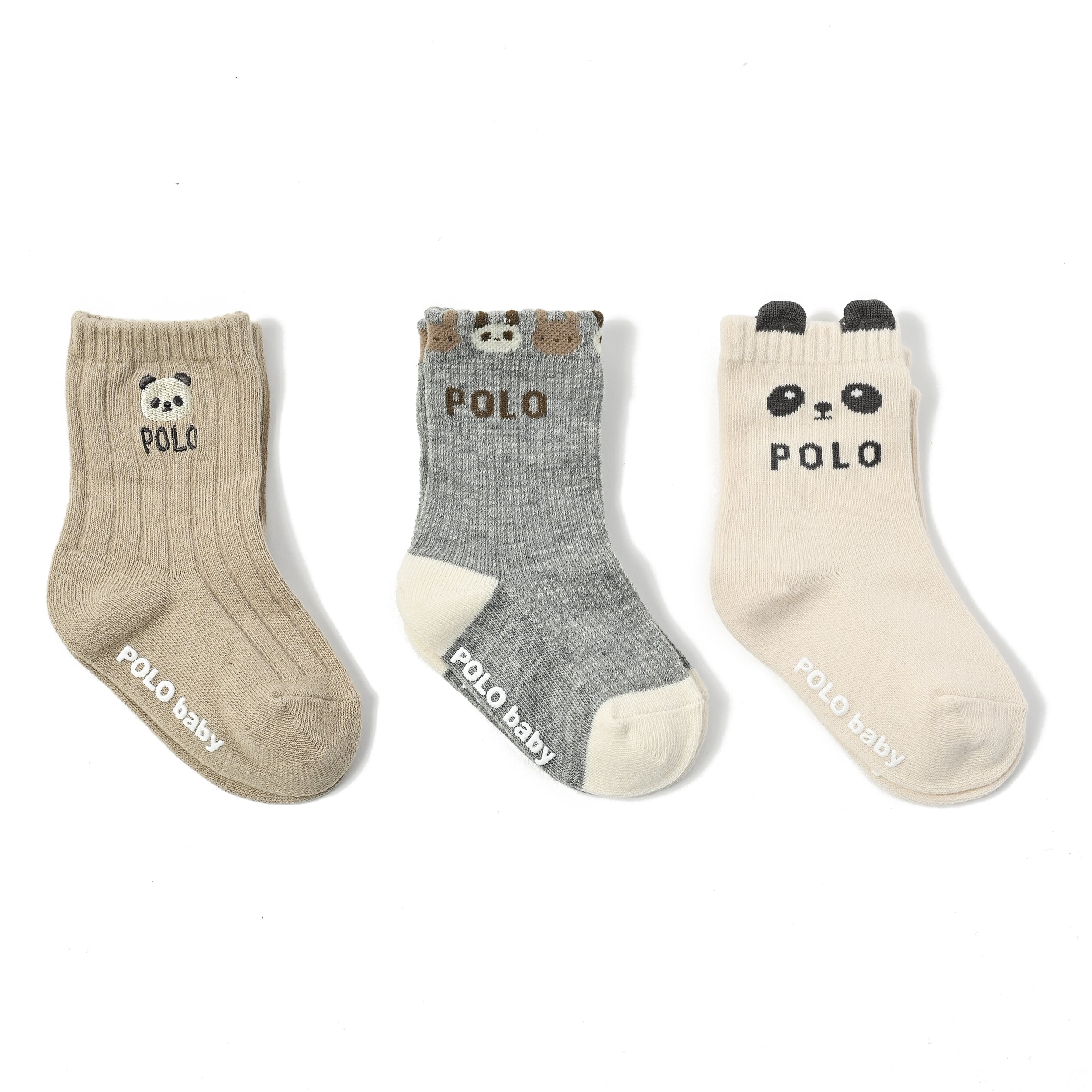 BABY】【KIDS】3Pソックス(パンダ） – POLO British Country Spirit