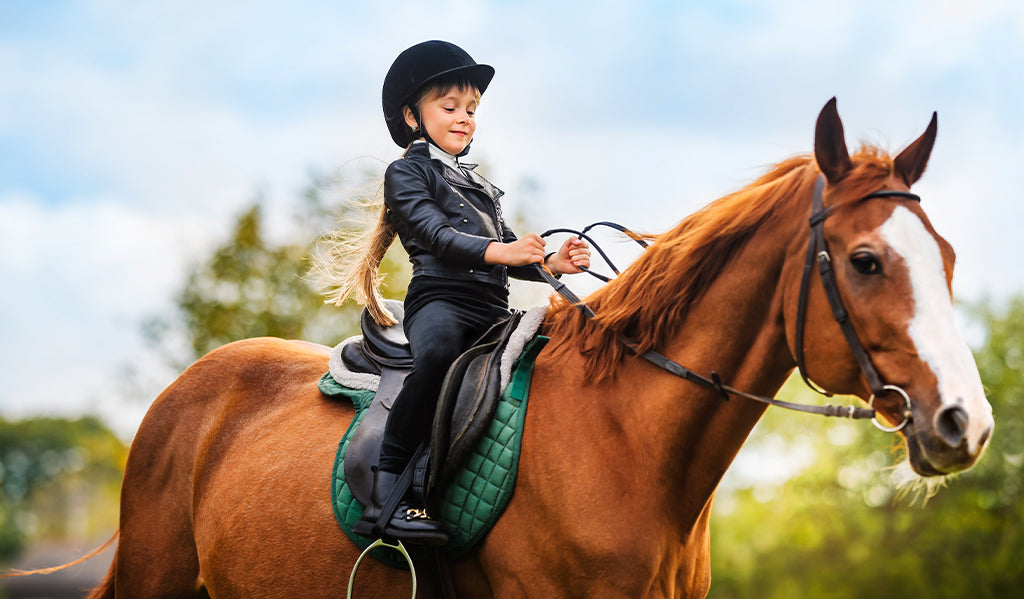 英国のスポーツと子供と乗馬