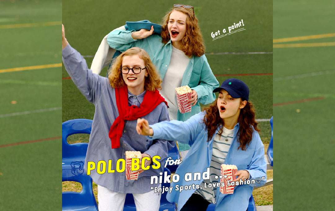 POLO BCS for niko and... コラボ商品がデビューです！