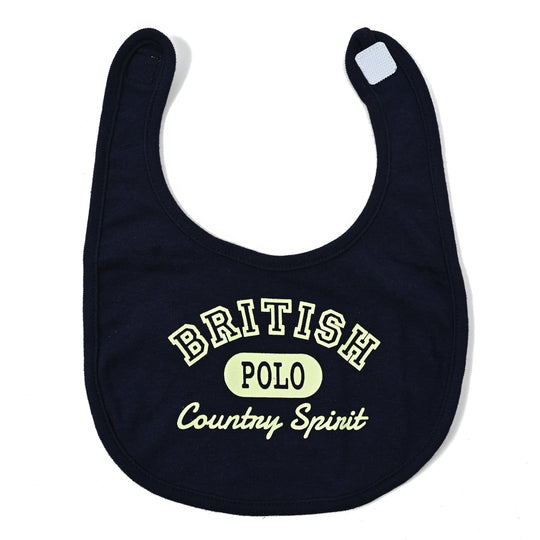 【BABY】2pスタイ　カラフルロゴ×カレッジpt