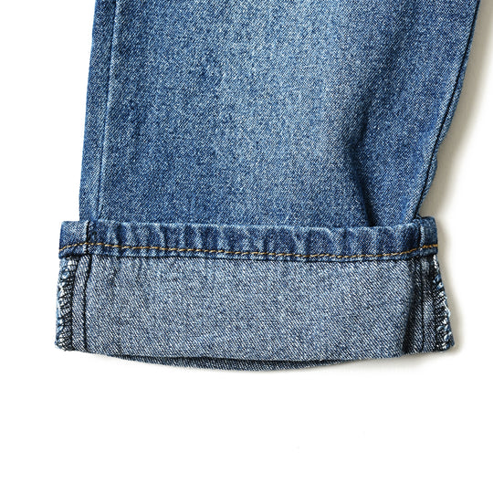 【BABY】プレイヤー刺繍デニムパンツ