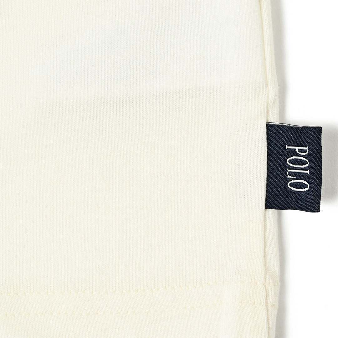 【KIDS】POLOロゴ刺繍ラグランTシャツ