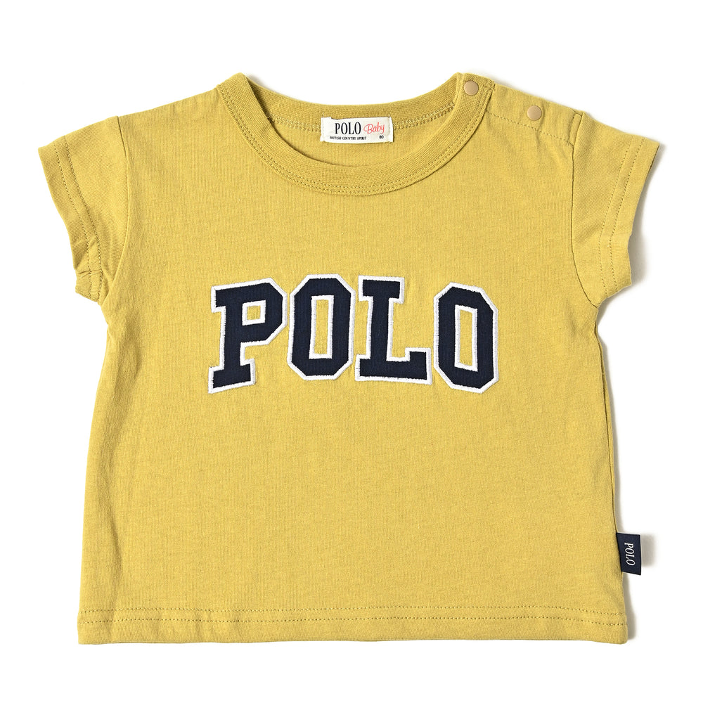 【BABY】ロゴアップリケTシャツ