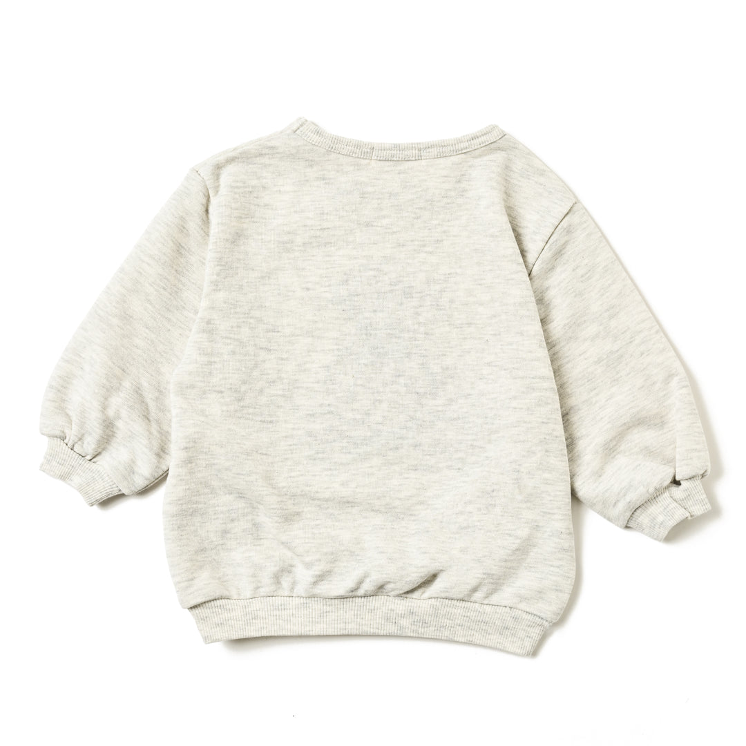 【BABY】BEAR刺繍裏毛スウェット