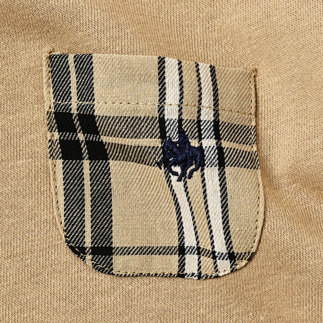 【BABY】レイヤード風裏毛スウェット