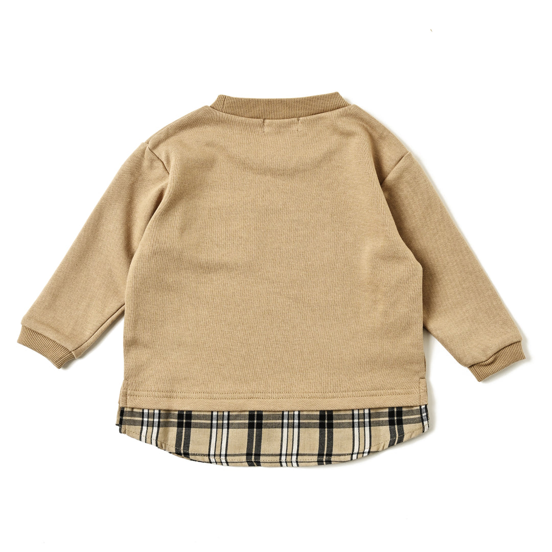 【KIDS】レイヤード風ポケットＴシャツ