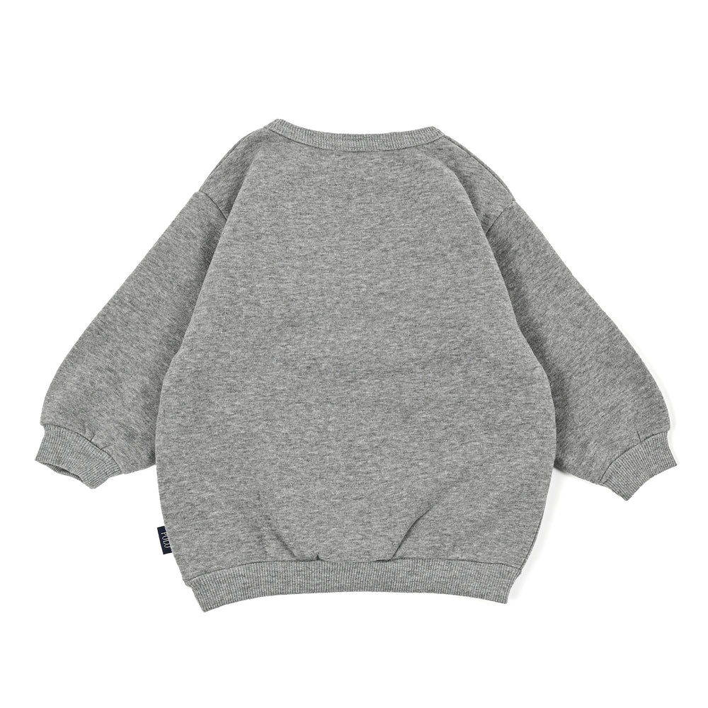 【BABY】POLOロゴアップリケ裏起毛スウェット