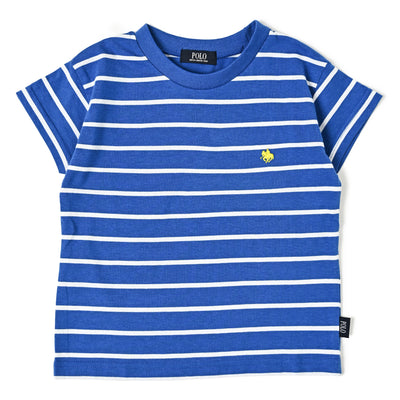 【KIDS】ワンポイント刺繍半袖Tシャツ