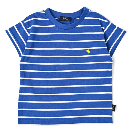 【KIDS】ワンポイント刺繍半袖Tシャツ
