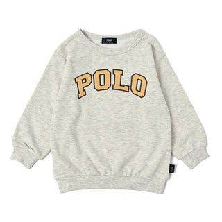 【KIDS】ロゴワッペン裏毛スウェット