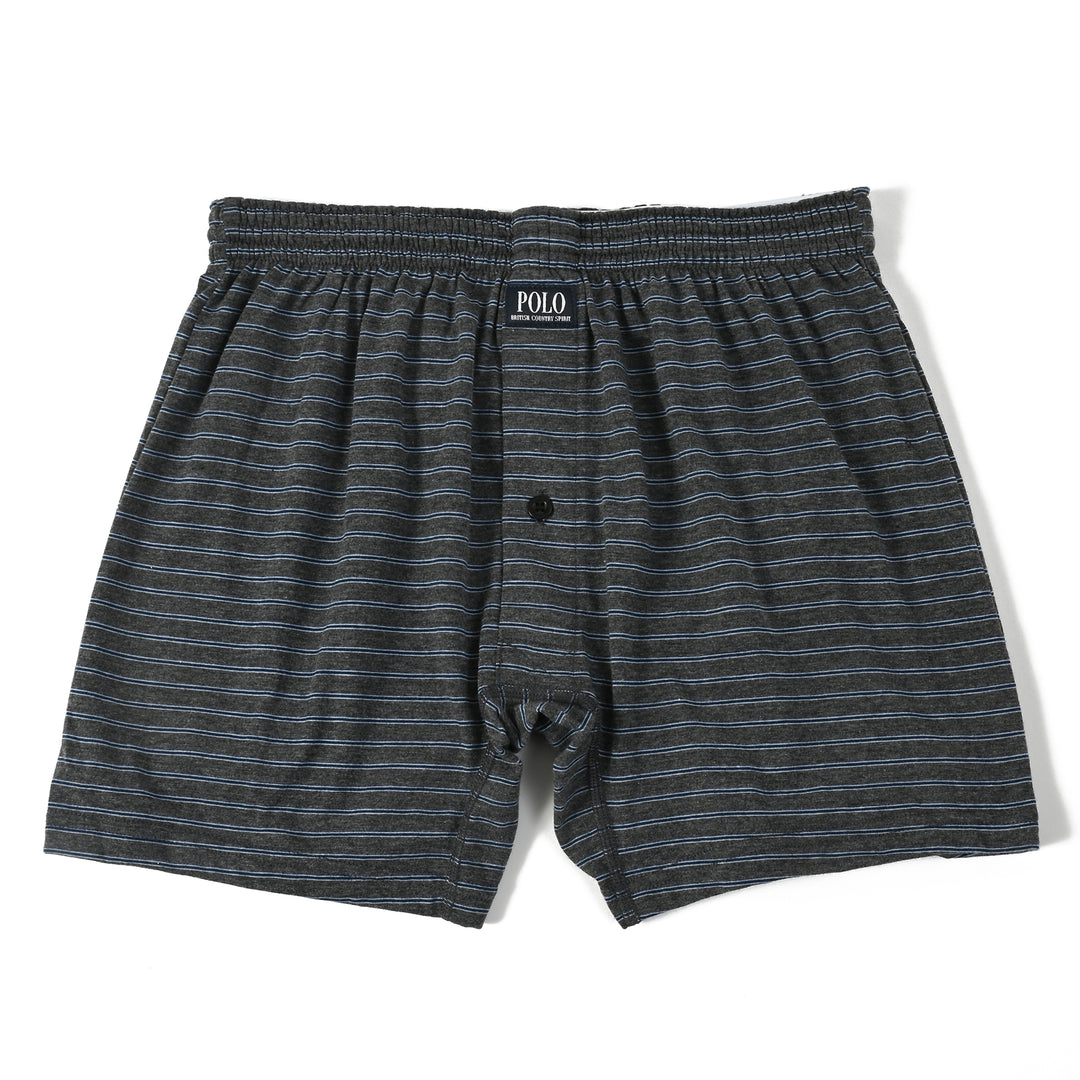 【MEN’S】細ボーダーニットトランクス