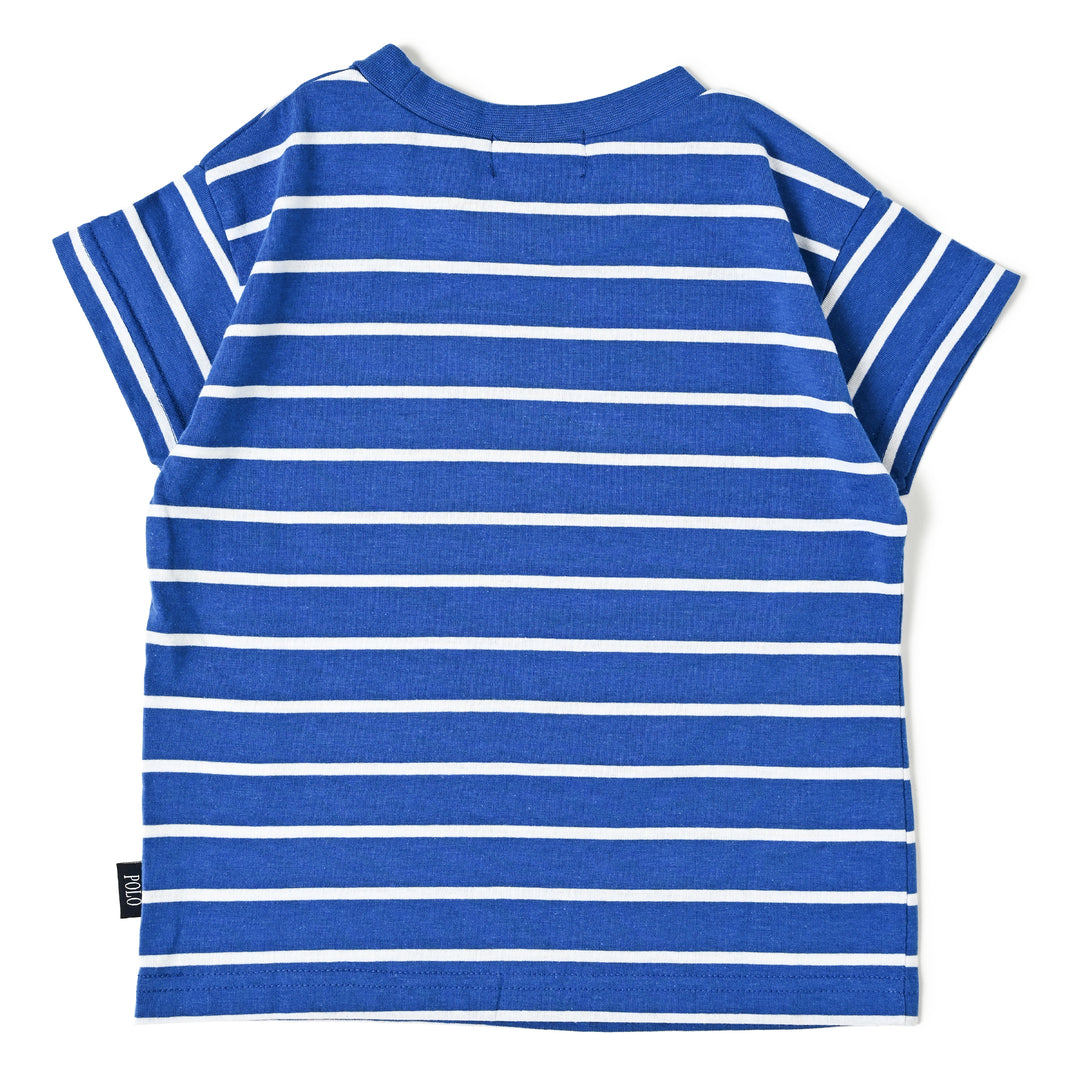 【KIDS】ワンポイント刺繍半袖Tシャツ