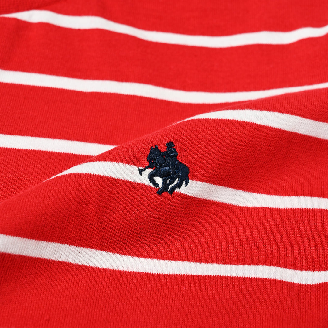 【KIDS】ワンポイント刺繍半袖Tシャツ