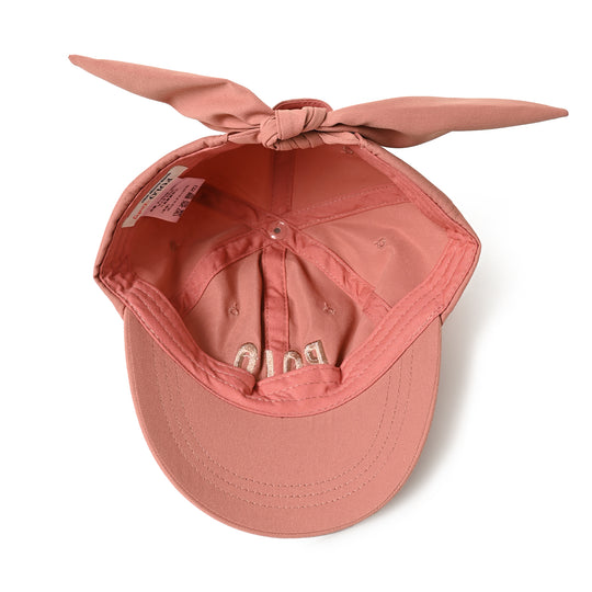 【BABY】【KIDS】バックリボンPOLOロゴCAP