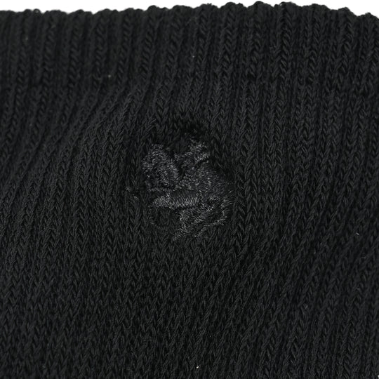 【MEN’S】珪藻土繊維プレイヤー刺繍ショート丈ソックス