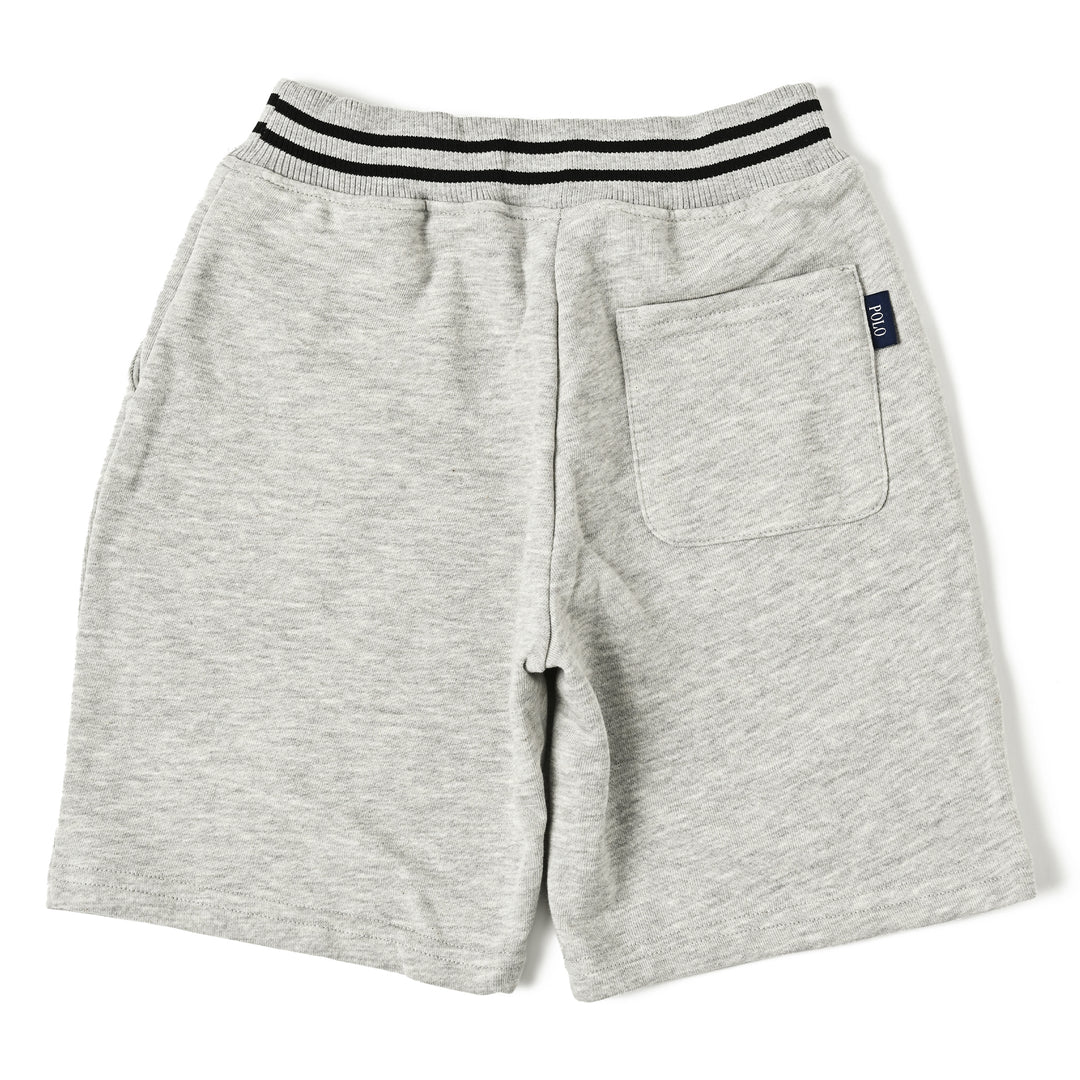 【KIDS】POLOロゴアップリケハーフパンツ