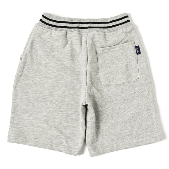 【KIDS】POLOロゴアップリケハーフパンツ