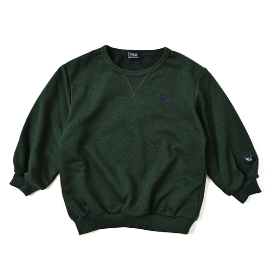 【KIDS】プレイヤー刺繍裏毛スウェット