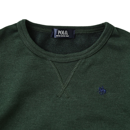 【KIDS】プレイヤー刺繍裏毛スウェット