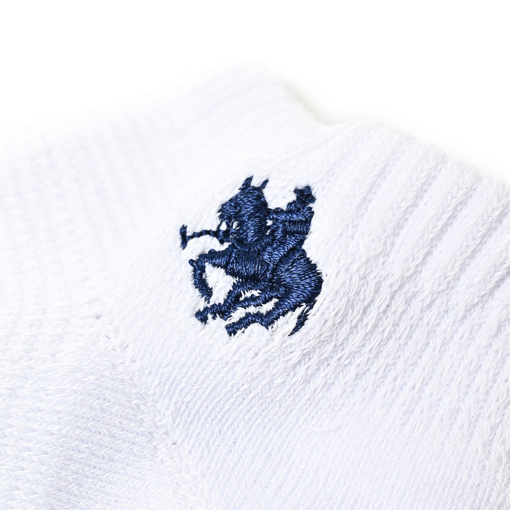 【MEN’S】珪藻土繊維プレイヤー刺繍スニーカーソックス
