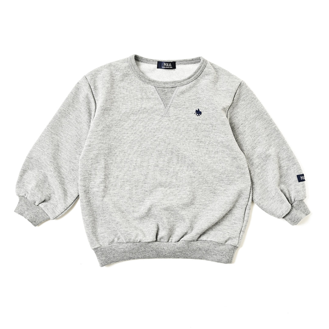 【KIDS】プレイヤー刺繍裏毛スウェット