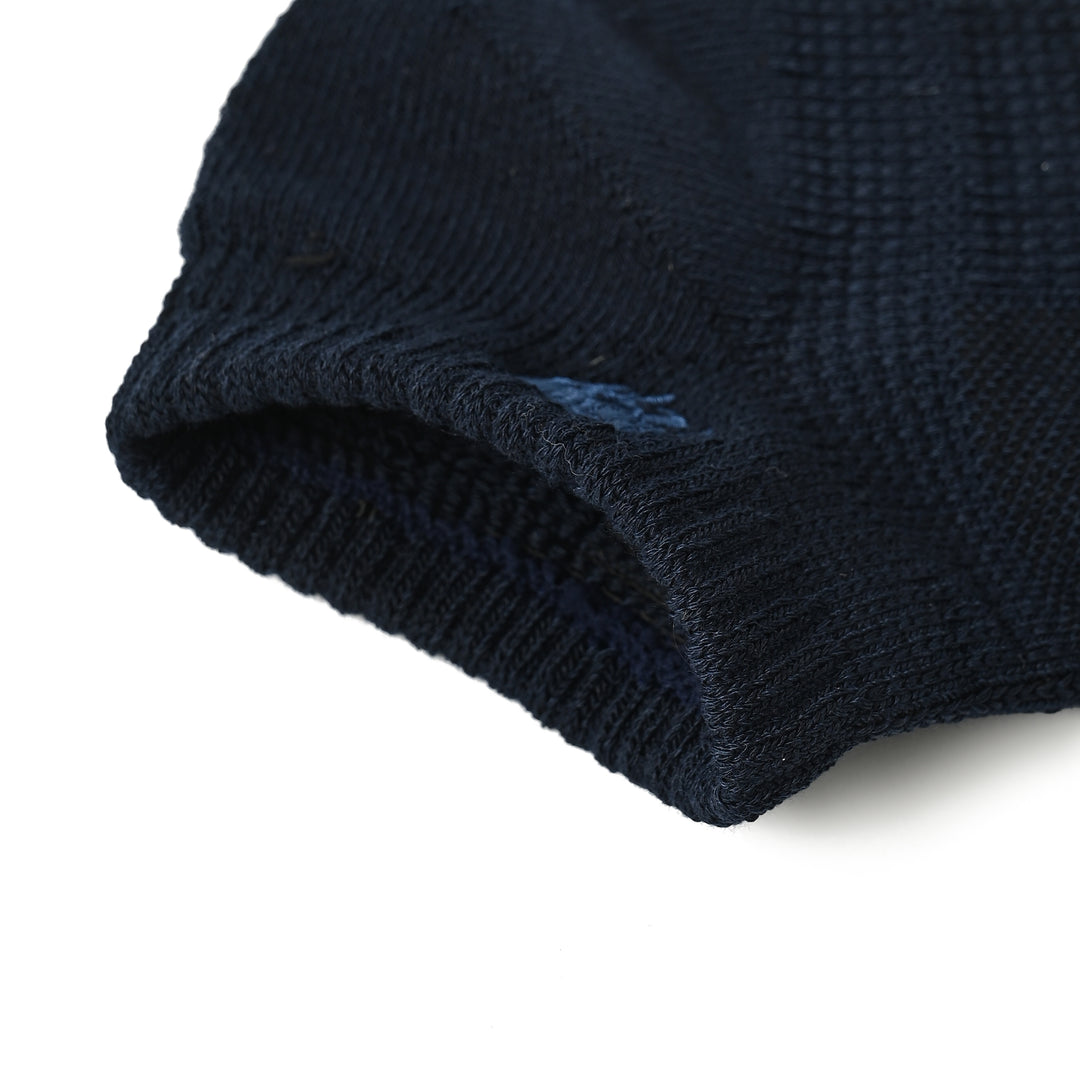 【MEN’S】珪藻土繊維プレイヤー刺繍スニーカーソックス