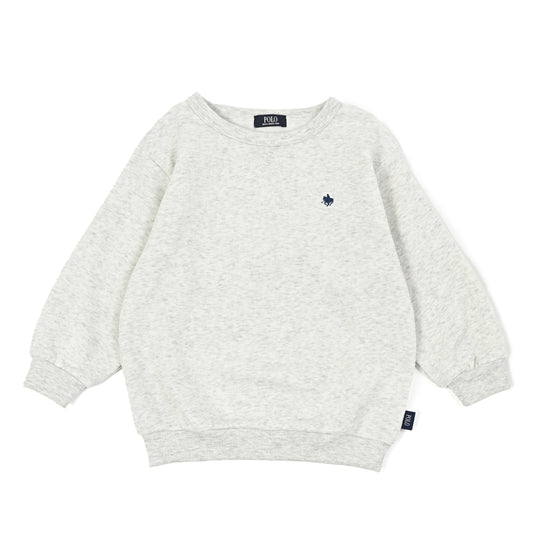 【KIDS】プレイヤー刺繍裏起毛スウェット