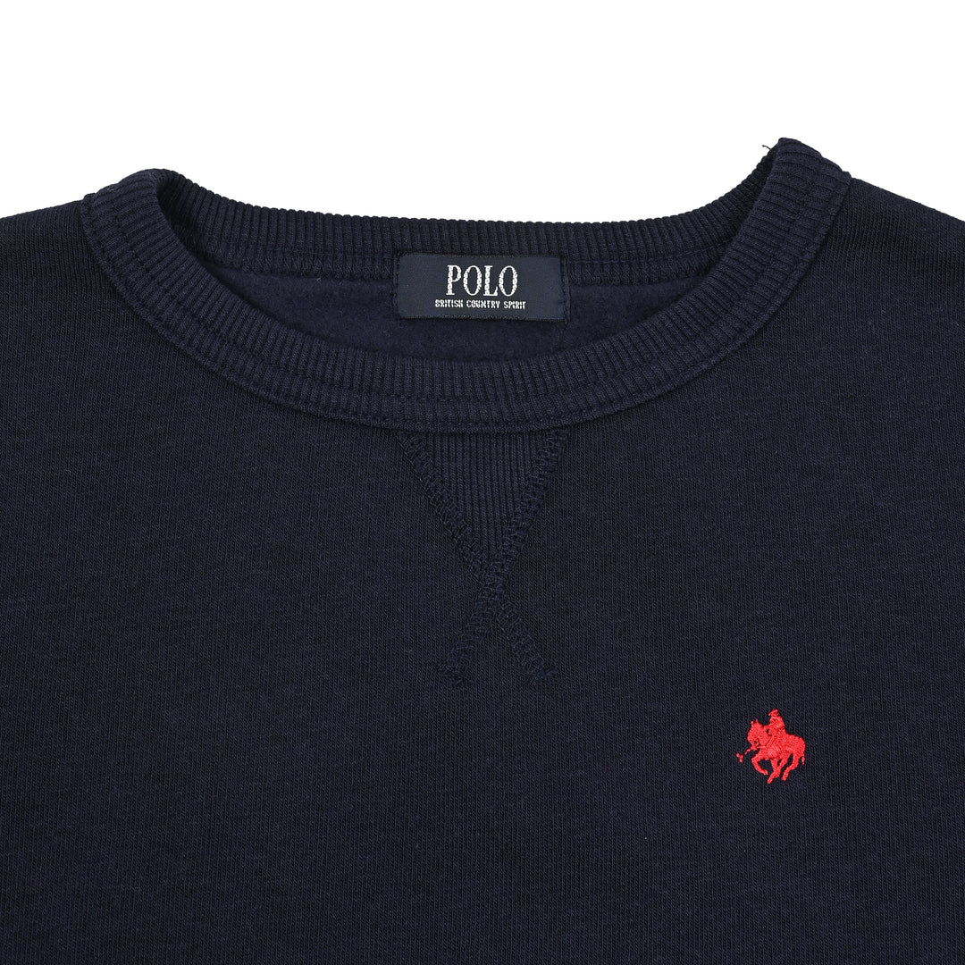 【KIDS】プレイヤー刺繍裏起毛スウェット