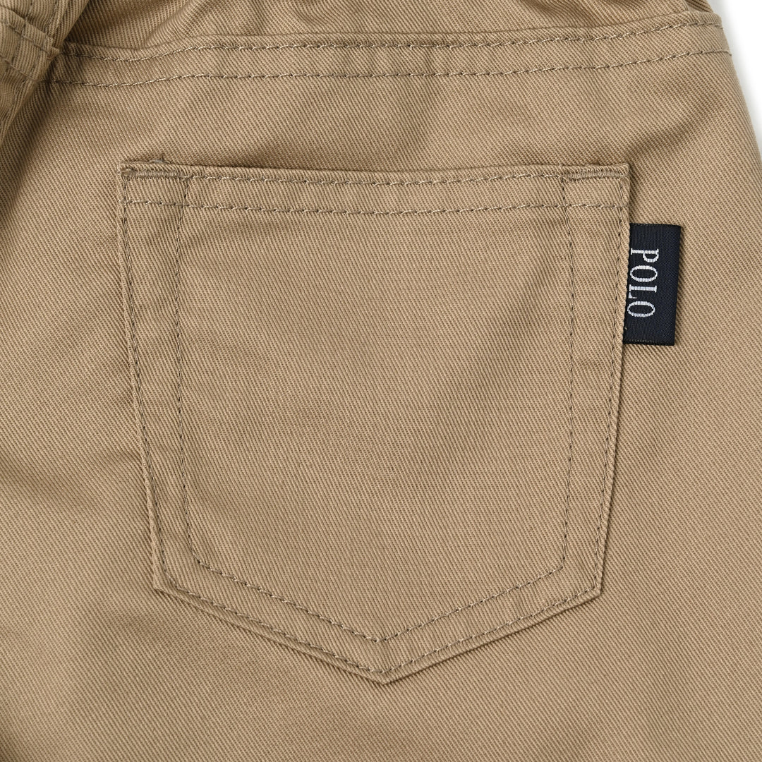 【KIDS】プレイヤー刺繍ツイルパンツ
