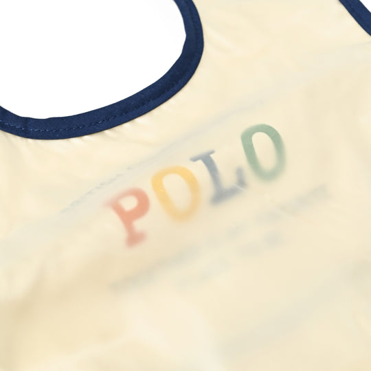 【BABY】POLO+クマ柄お食事エプロン（2枚組）