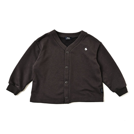【KIDS】プレイヤー刺繍裏毛カーディガン