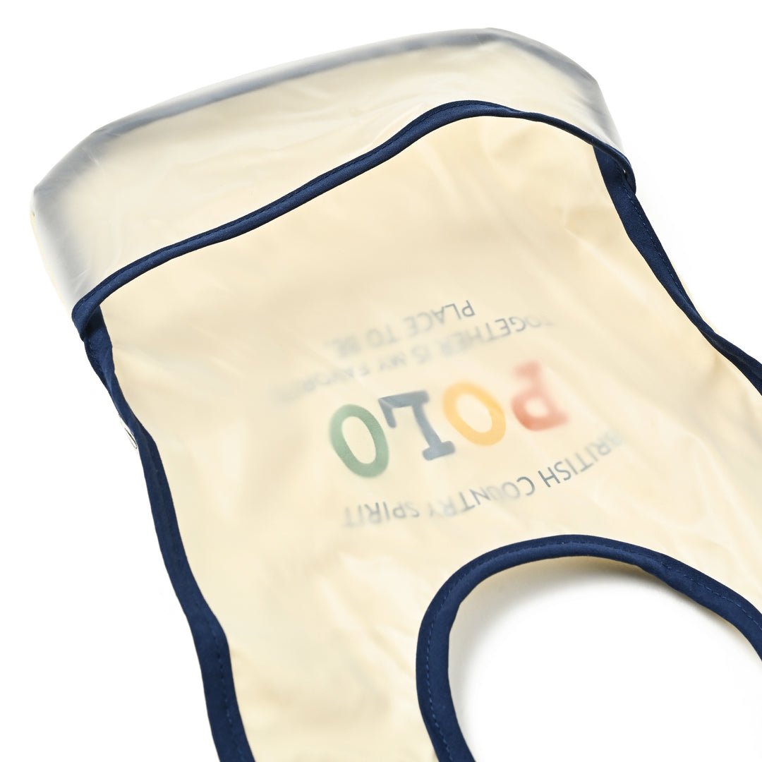 【BABY】POLO+クマ柄お食事エプロン（2枚組）