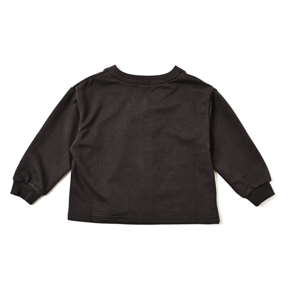 【KIDS】プレイヤー刺繍裏毛カーディガン