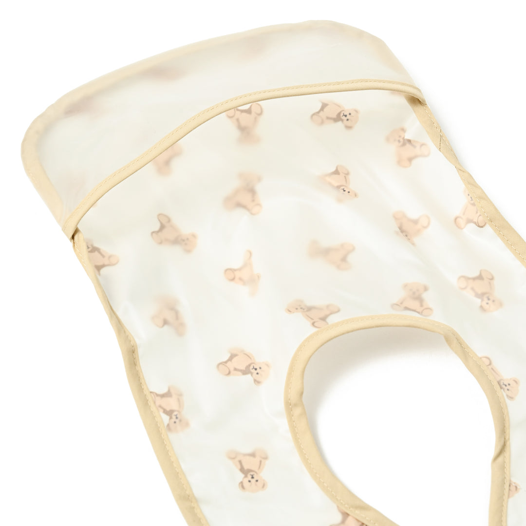 【BABY】POLO+クマ柄お食事エプロン（2枚組）