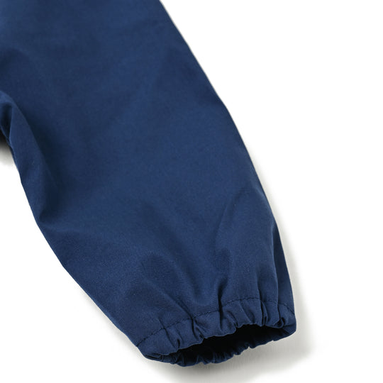 【BABY】POLOロゴ袖付きお食事エプロン NAVY