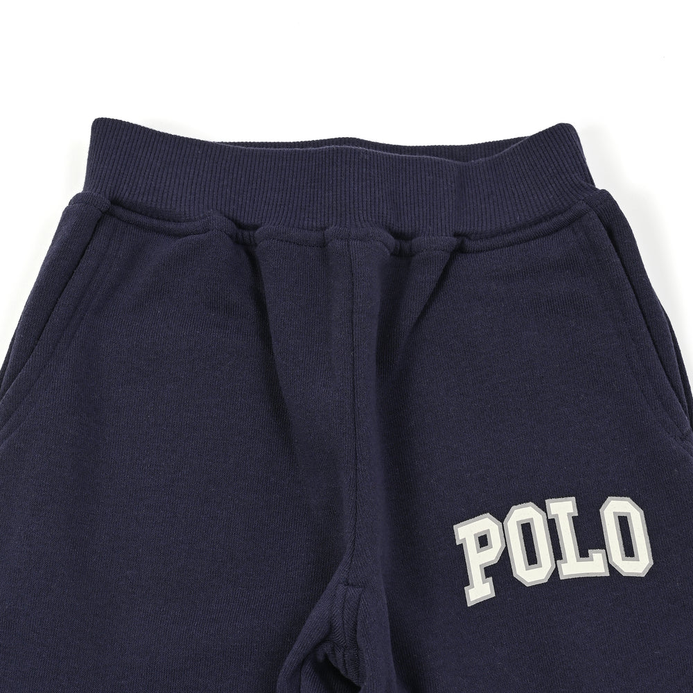 【KIDS】POLOロゴ裏起毛スウェットパンツ