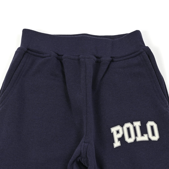 【KIDS】POLOロゴ裏起毛スウェットパンツ