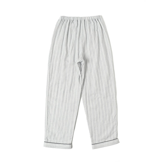 【MEN’S】先染め三重ガーゼ　ストライプパジャマ