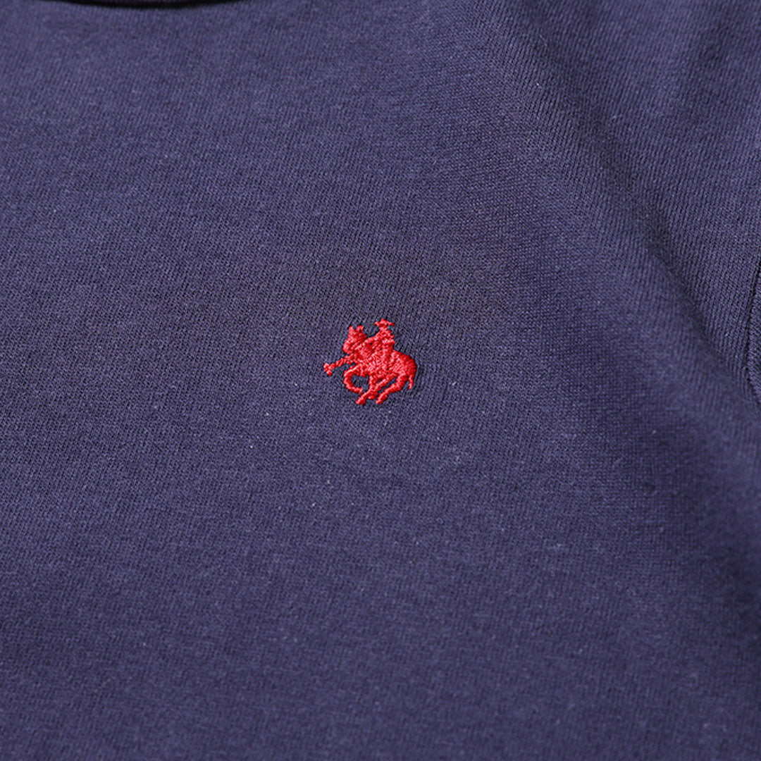 【KIDS】プレイヤー刺繍無地Tシャツ