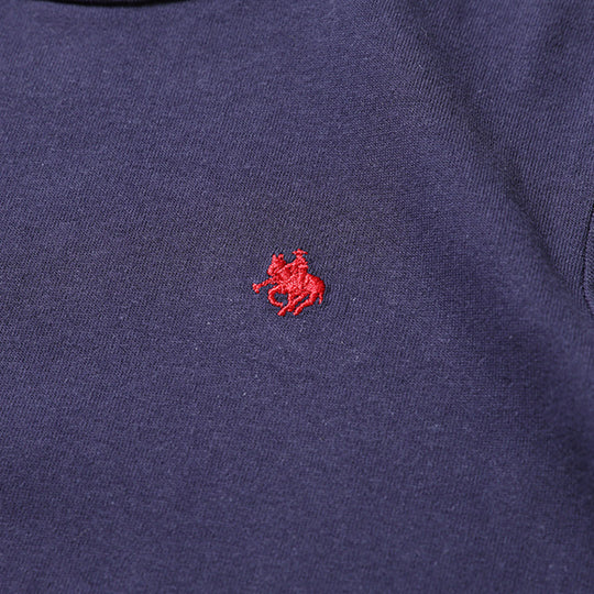 【KIDS】プレイヤー刺繍無地Tシャツ