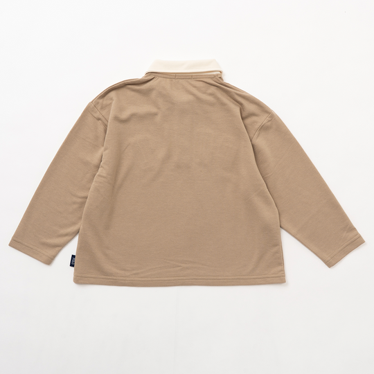 【KIDS】2ボタン POLOロゴスウェット