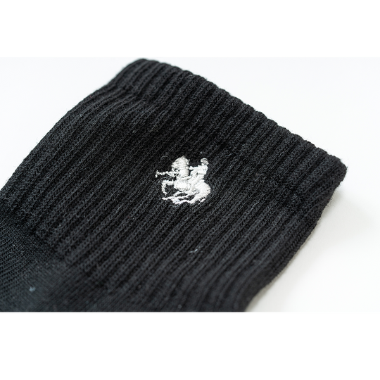 【MEN’S】プレイヤー刺繍クルー丈ソックス3足セット