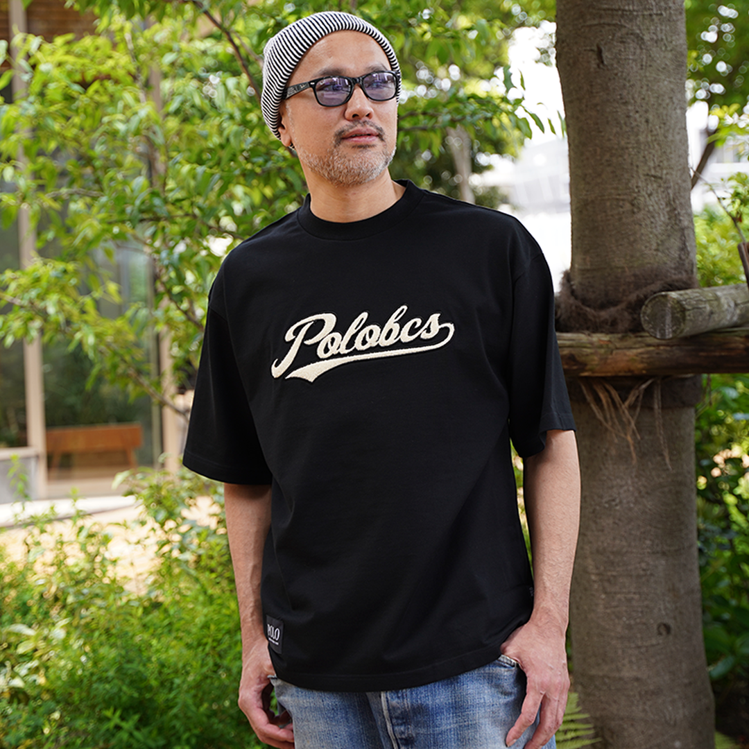 Chenille Baseball Logo Tシャツ