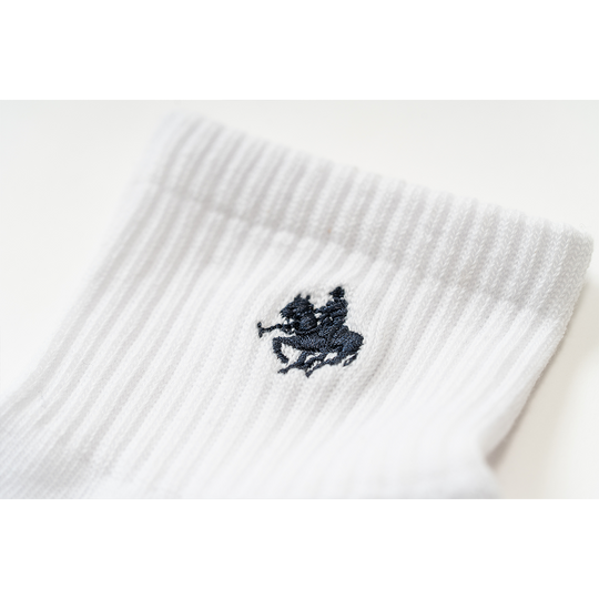 【MEN’S】プレイヤー刺繍クルー丈ソックス3足セット