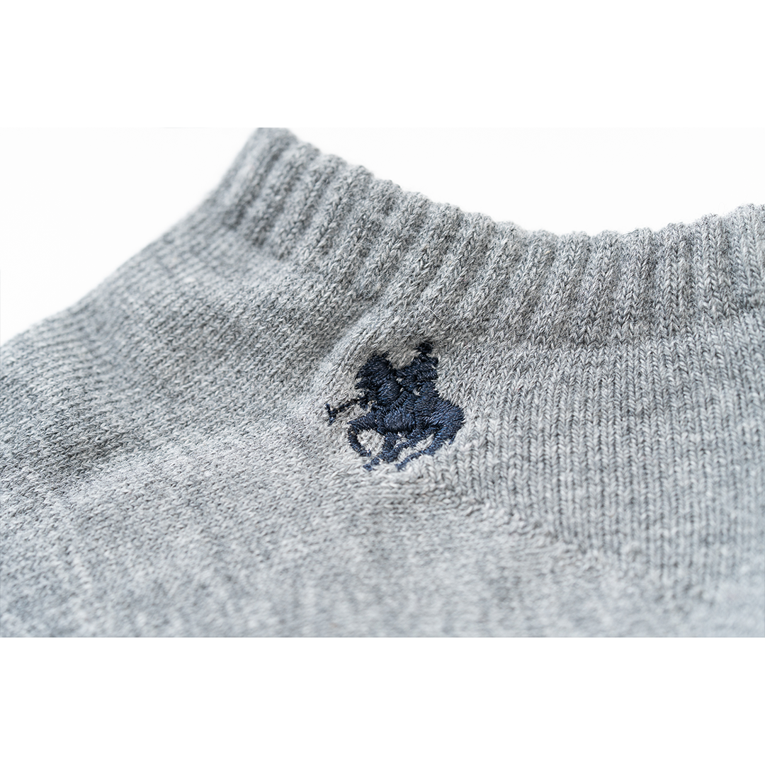 【MEN’S】プレイヤー刺繍スニーカーソックス3足セット