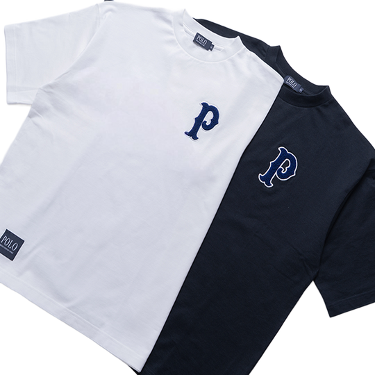 Chenille P Logo Tシャツ
