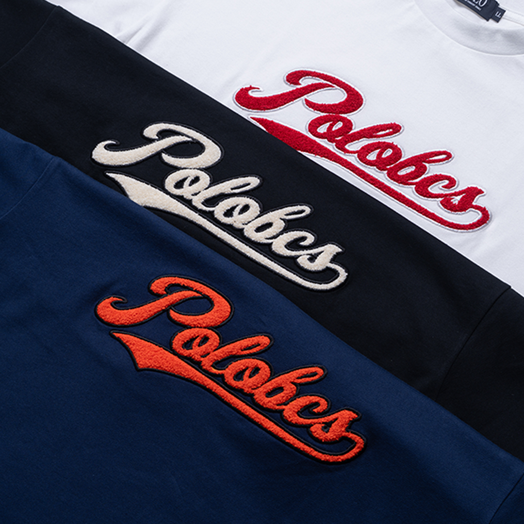 Chenille Baseball Logo Tシャツ
