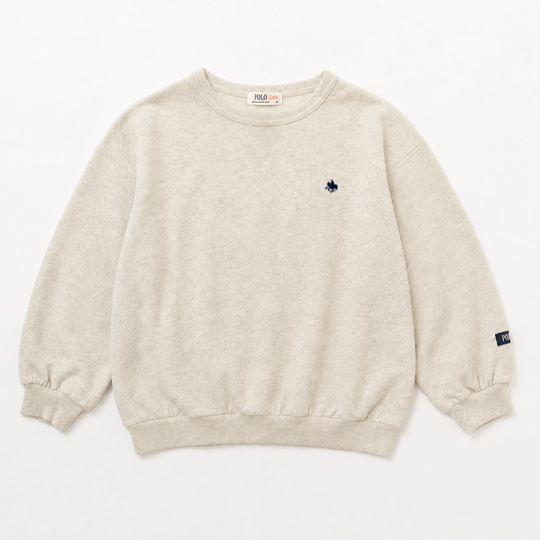 【BABY】プレイヤー刺繍 クルーネックスウェット