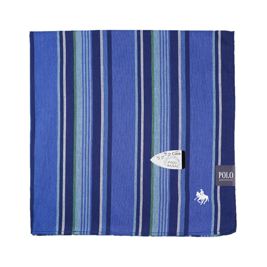 【GOODS】先染めストライプ柄ハンカチPLM5056