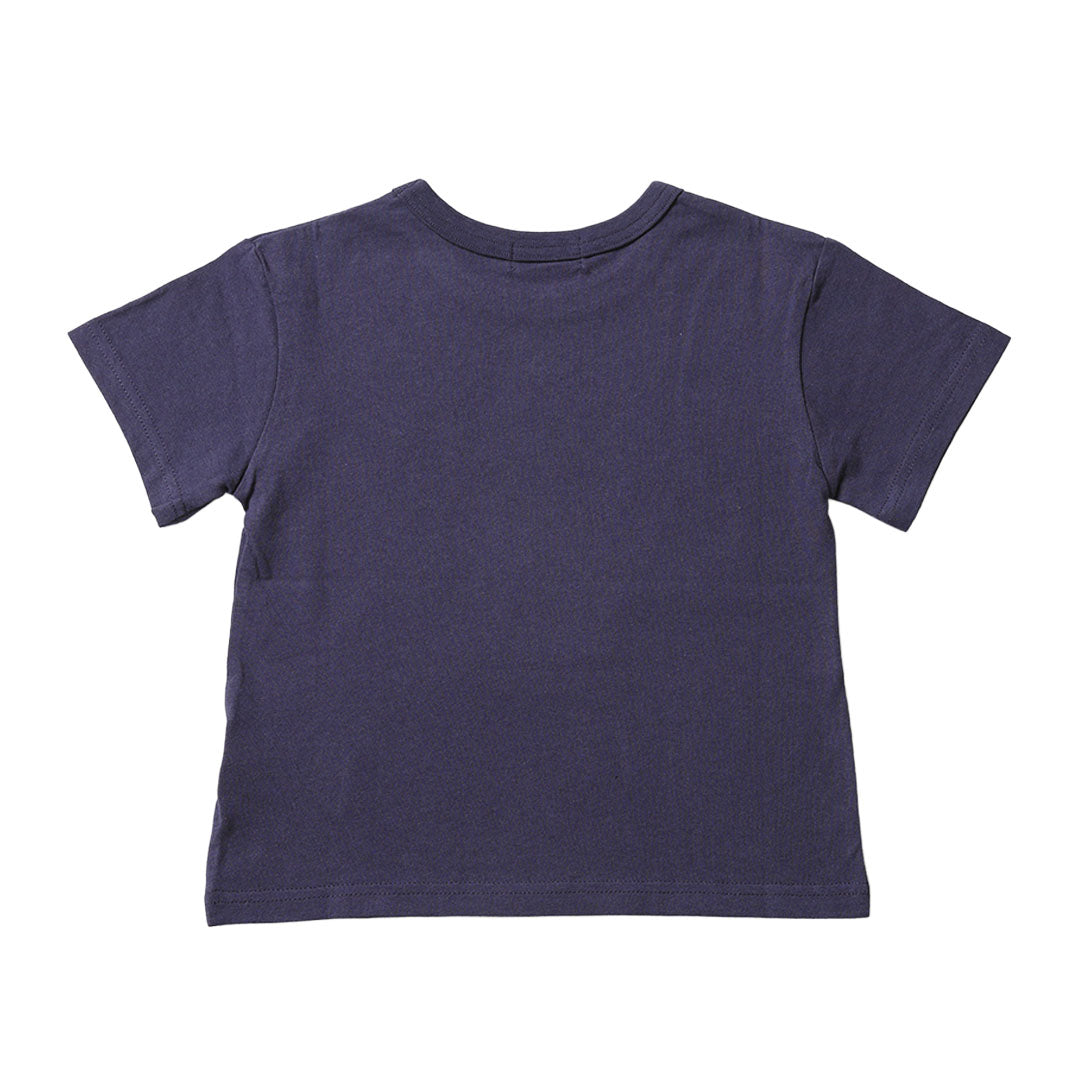 【KIDS】プレイヤー刺繍無地Tシャツ